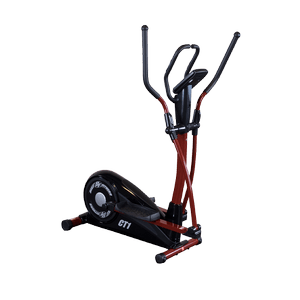 The new BFCT1 Elliptical Cross Trainer provides a non-impact cardio workout in a very compact space. The synchronized arms recruit your upper body providing a total body workout. Eight levels of smooth magnetic resistance give all users challenging workouts. The LCD console offers feedback for time, distance, speed, calories and heart rate