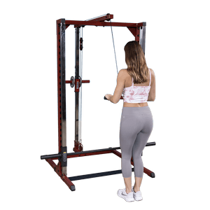 The BFLA250 Lat Attachment allows users to perform lat pulldowns, triceps press-downs, cable crossovers, seated rows, and so much more. 