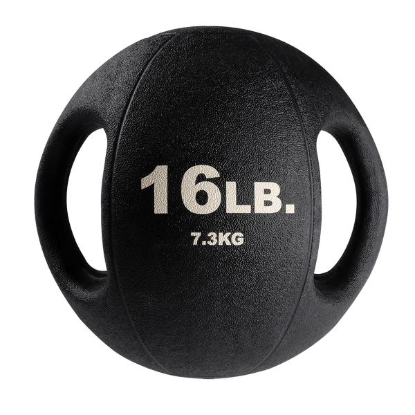 Body-Solid Tools 16lb. Dual Grip Medicine Ball
16LB BLACK