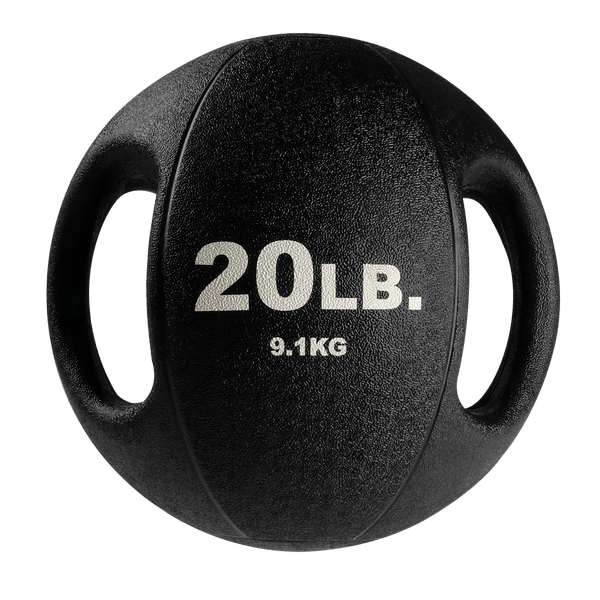 Body-Solid Tools 20lb. Dual Grip Medicine Ball
20LB BLACK