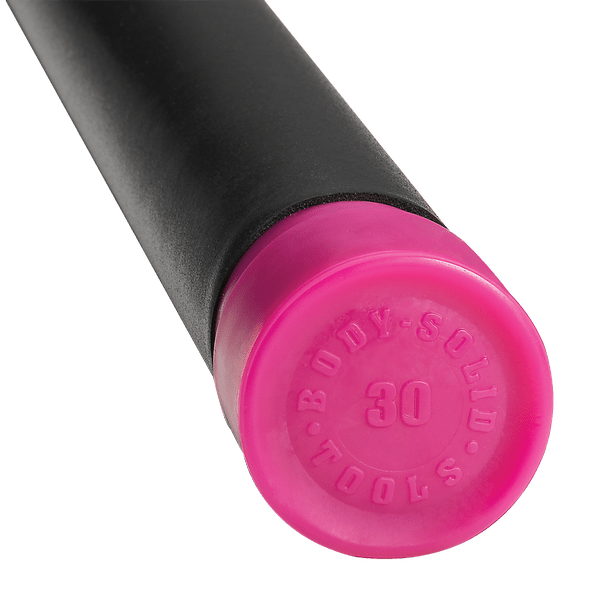 Body-Solid Tools 30lb. Fitness Bar - Magenta
30LB MAGENTA PADDED WEIGHTED BAR - Grip Diameter 1.55