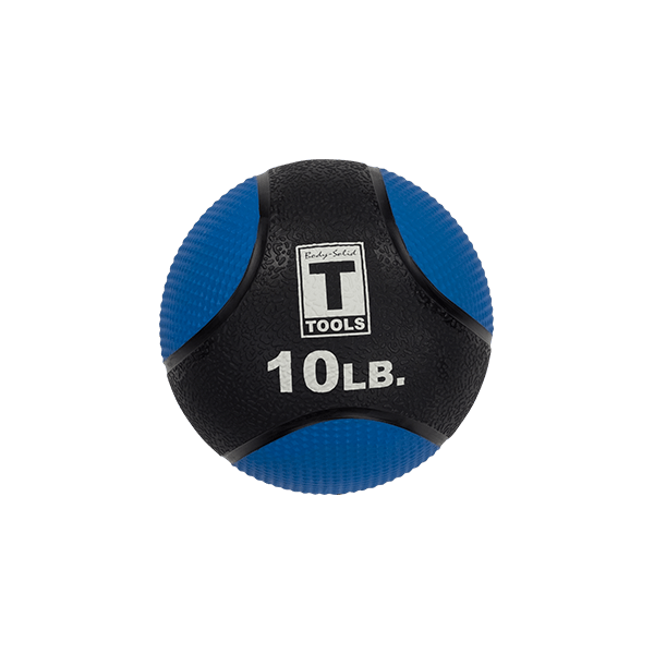 10LB BLUE, BLACK MED BALL