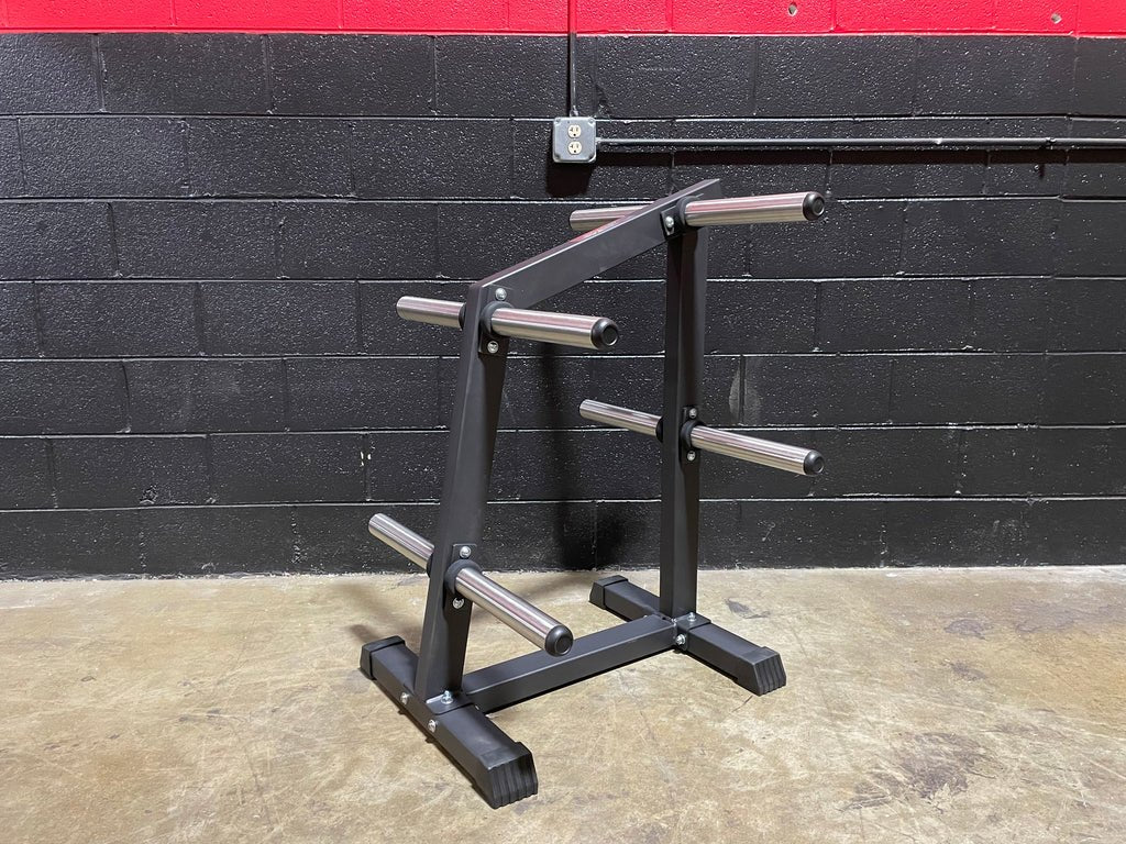 Pure Craft Olympic Plate Weight Tree – Commercial Grade 8-Peg Storage Rack (PCI-WT41) Pure Craft Industries
