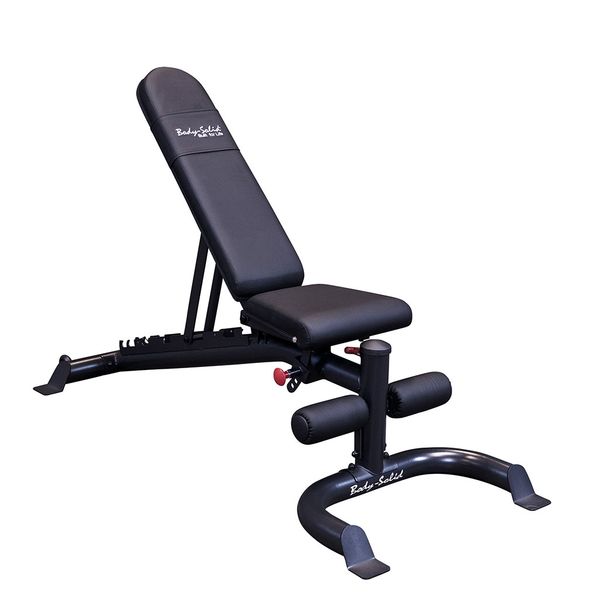 GFID100B - FLAT/INCLINE/DECLINE BENCH, BLACK FRAME Body-Solid