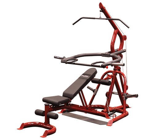 GLGS100P4 - Corner Leverage Gym Package, Includes GFID100 Bench Body-Solid