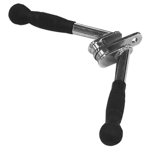 Center-balanced construction allows follow-through movement at optimum resistance. Ergonomically designed to provide continuous, consistent tension throughout a full range of motion for all biceps and triceps exercises.