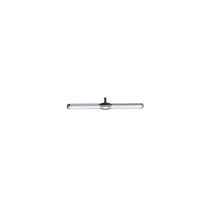 The Body-Solid Tools MB022A Aluminum Straight Bar is designed to attach to any cable or pulley-based weight machine