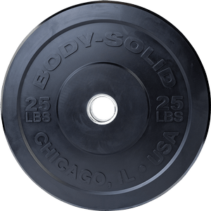 BLACK 15LB CHICAGO EXTREME BUMPER, 17.72", FULL COMMERCIAL, 1 YEAR WARRANTY