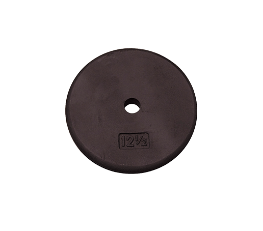 Black Standard Plate 12.5lb