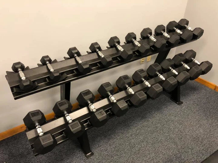 Pure Craft Rubber Hex Dumbbell Set – 5LB to 75LB (Rack Not Included) Pure Craft Industries