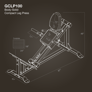 Compact Leg Press Body Solid