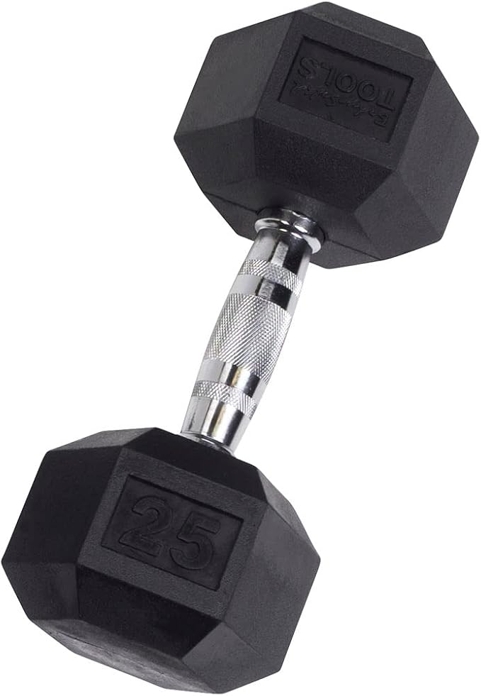 SDR25 - Rubber Hex DB 25lb Body-Solid