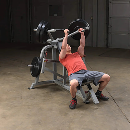 Body-Solid Leverage Incline Bench Press With Plate Holders - LVIP