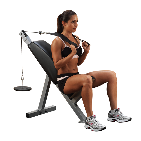 Body Solid Powerline Ab Crunch, Tricep Bench