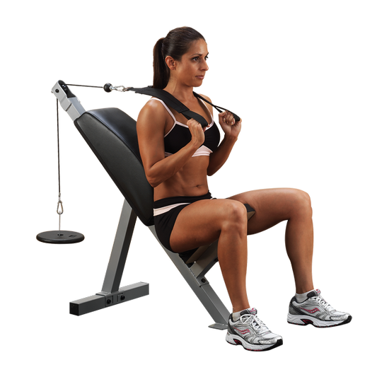 Body Solid Powerline Ab Crunch, Tricep Bench