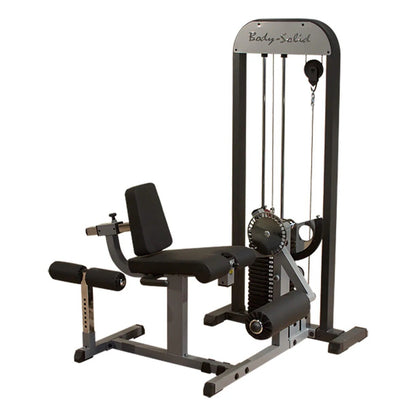 Body Solid Leg Extension and Leg Curl Machine - Gray (GCEC-STK)