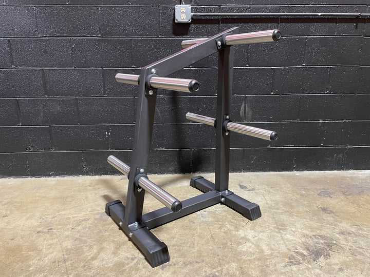 Pure Craft Olympic Plate Weight Tree – Commercial Grade 8-Peg Storage Rack (PCI-WT41) Pure Craft Industries