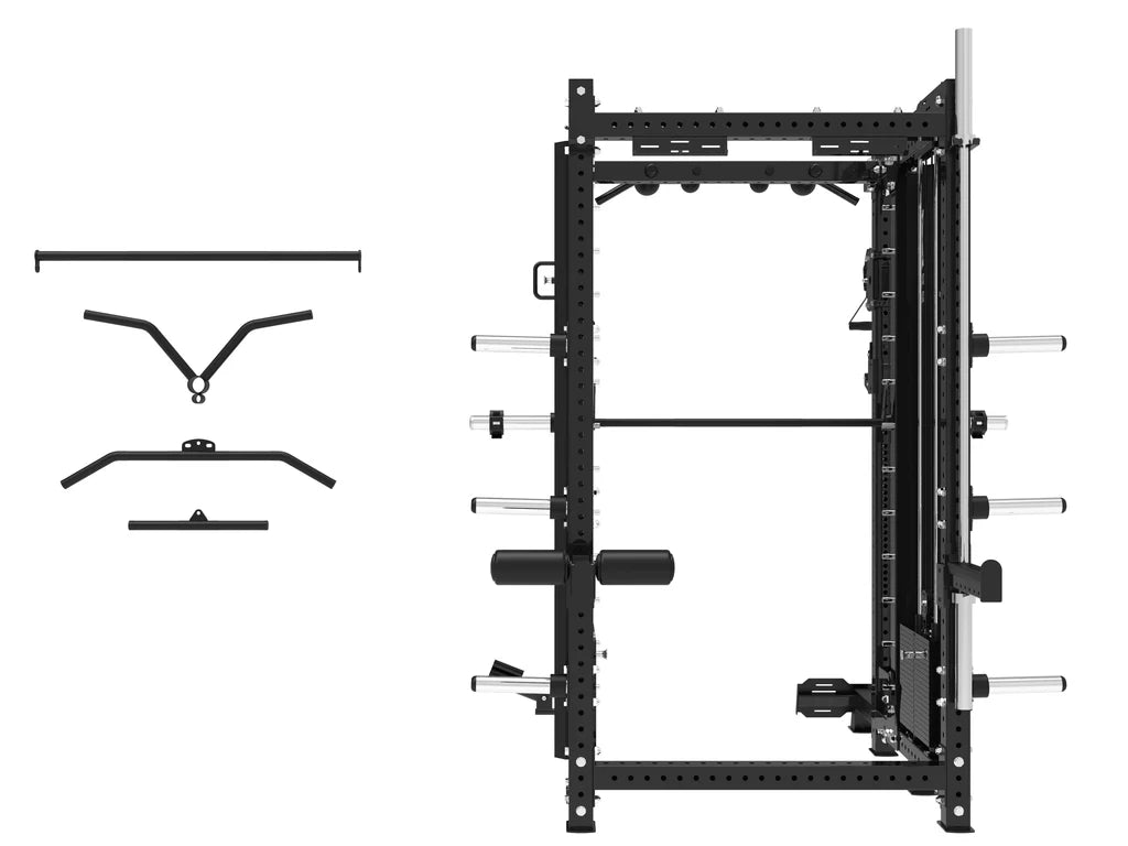 Multi-Function Smith Machine with Lat Pulldown Attachment PCI-1028