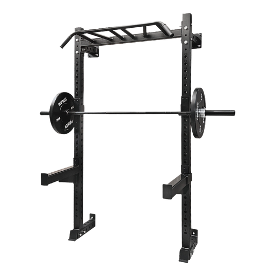 GECKO A30™ WALL-MOUNT POWER RACK COMMERCIAL STRENGTH. COMPACT DESIGN. UNBEATABLE VALUE.