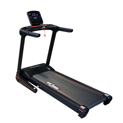 Body-Solid (BFT25) Foldable Incline Treadmill for Jogging & Walking, 300lbs. Weight Capacity, Speed Range 0.6-10 mph, Black
