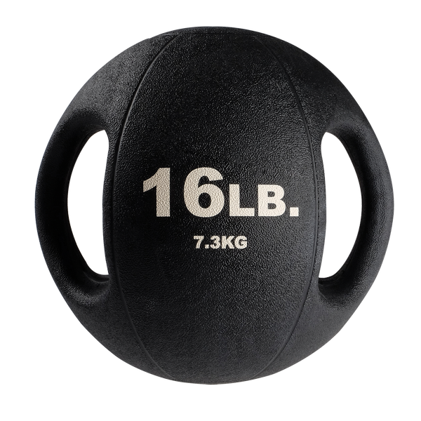 Body-Solid Tools 16lb. Dual Grip Medicine Ball
16LB BLACK