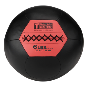 Body-Solid Tools Soft Medicine Balls are available in 6, 8, 10, 12, 14, 16, 18, 20, 25 and 30 pounds with each medicine ball featuring a 14â€ diameter regardless of weight.