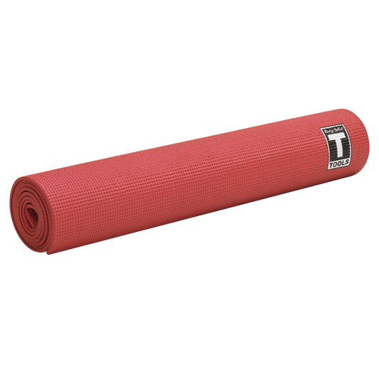 BSTYM5 - 5mm Red Body-Solid Tools Yoga Mat - Body-Solid bodysolid