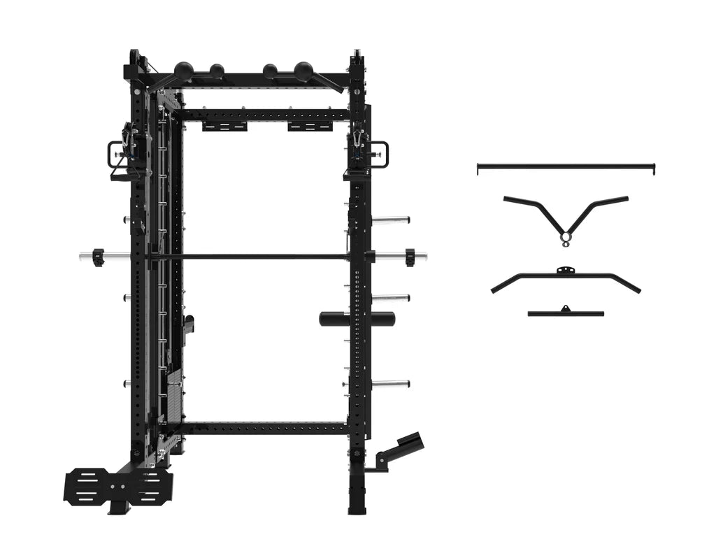 Multi-Function Smith Machine with Lat Pulldown Attachment PCI-1028