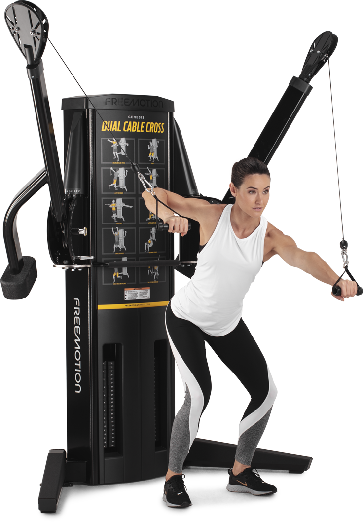 FreeMotion GENESIS Dual Cable Cross G624 - IU FreeMotion Fitness