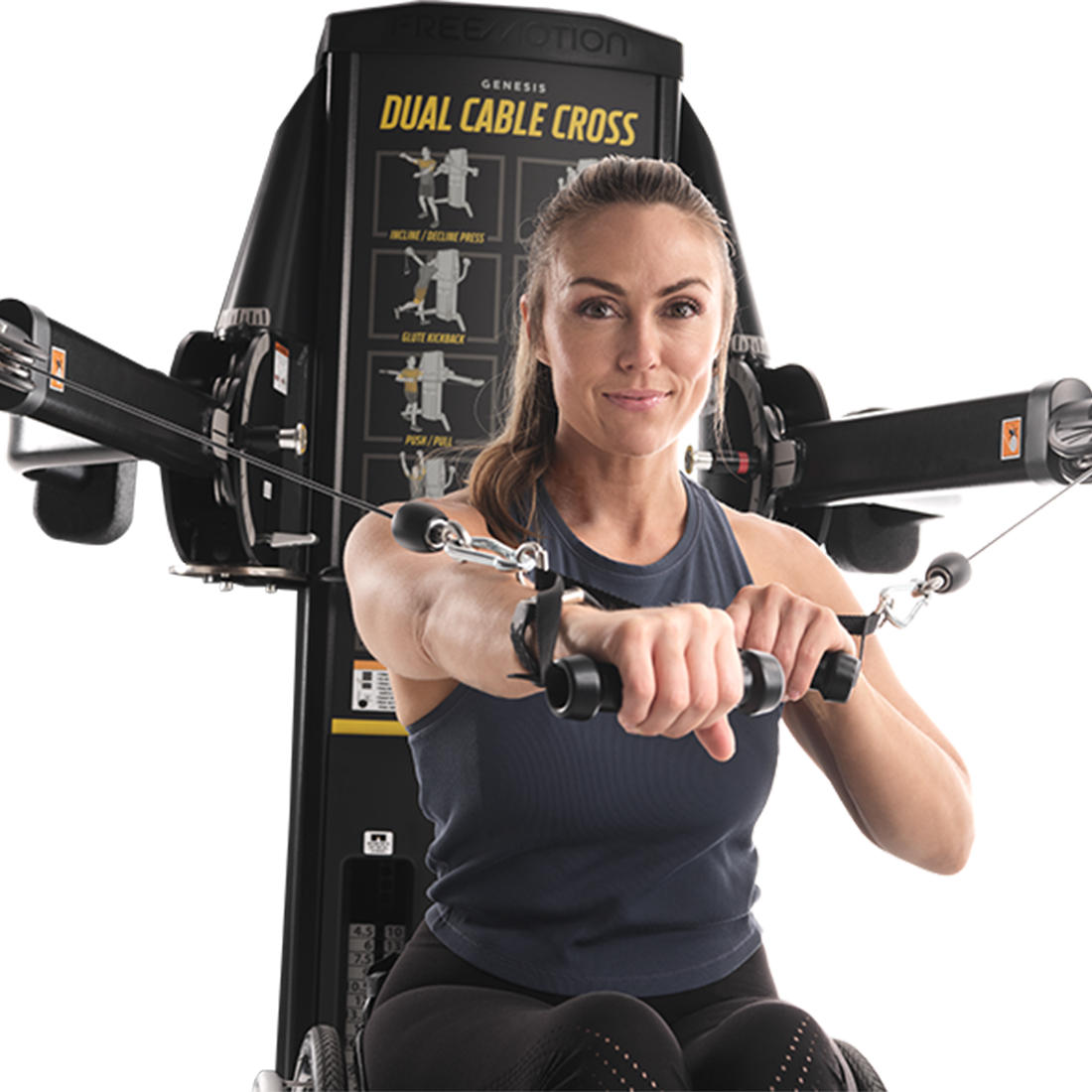 FreeMotion GENESIS Dual Cable Cross G624 - IU FreeMotion Fitness