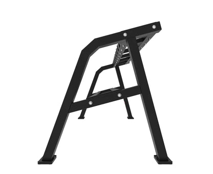 PCI-5032 Two Tier Dumbbell Rack – 10 Pair Storage (Black or Silver)