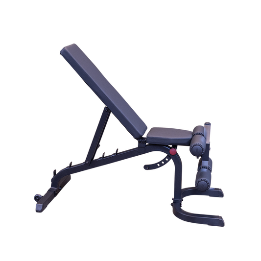 GFID31B - Flat/Incline/Decline Bench, 2"x 2", GFID31 - BLACK Body-Solid