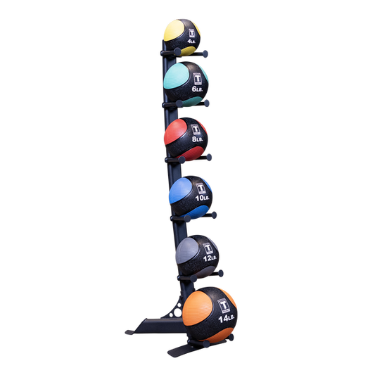 GMR10B - MEDICINE BALL RACK 6 - BLACK Body-Solid