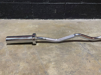 PureCraft Olympic EZ Curl Bar – 47.5" Chrome Finish (PCI-CURL47) Pure Craft Industries