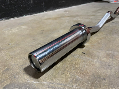 PureCraft Olympic EZ Curl Bar – 47.5" Chrome Finish (PCI-CURL47) Pure Craft Industries