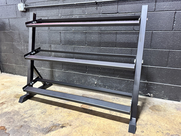 PureCraft 3-Tier Dumbbell Rack (Fits 5–50lb Hex Dumbbells) Pure Craft Industries