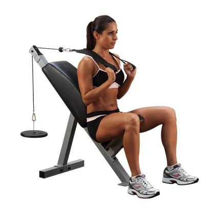 Powerline Ab Crunch, Tricep Bench Body Solid