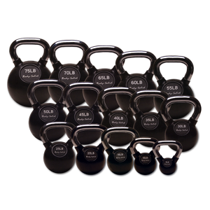 KBV30 - 30 lb. Vinyl Dipped Kettlebells - Body-Solid Body-Solid