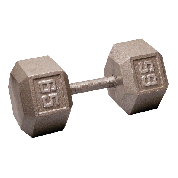 SDX65 - 65 Lb. Cast Iron Hex Dumbbell - Body-Solid Body-Solid