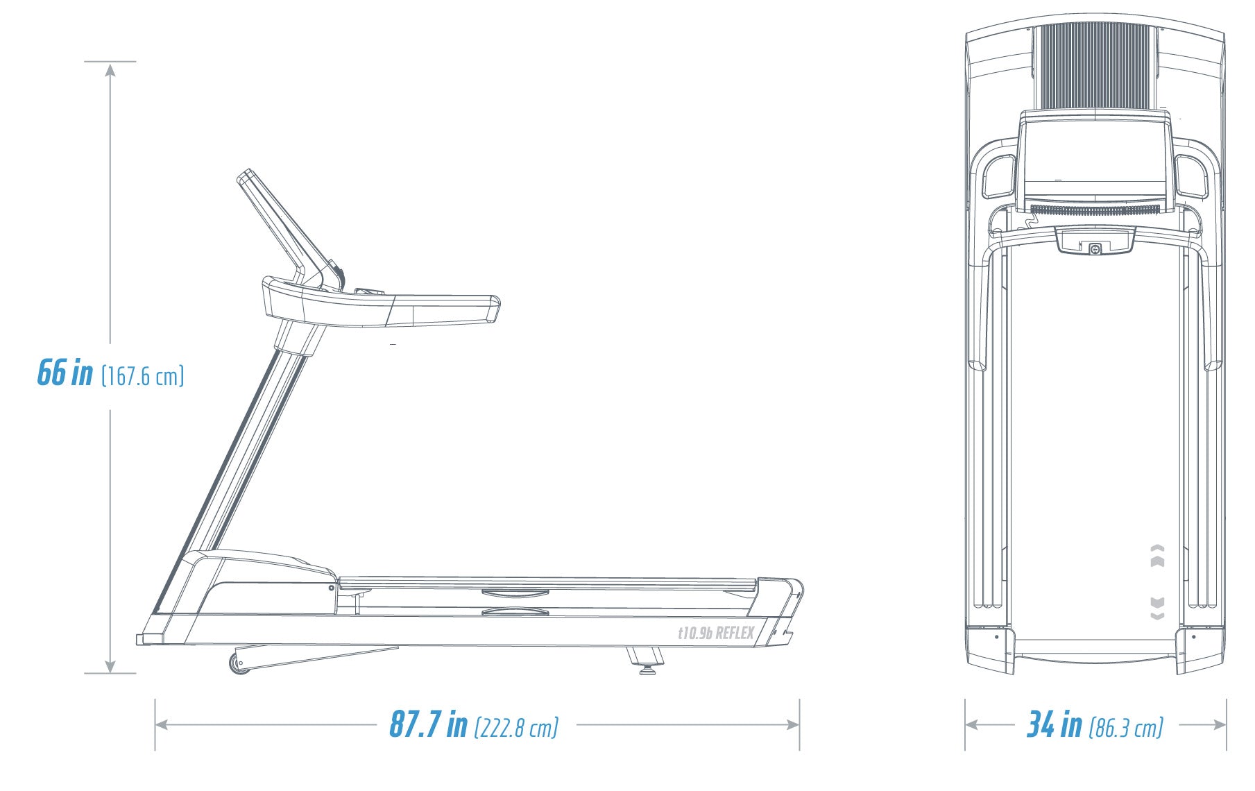 Freemotion SmartSeries™ t10.9b REFLEX™ Treadmill FreeMotion Fitness