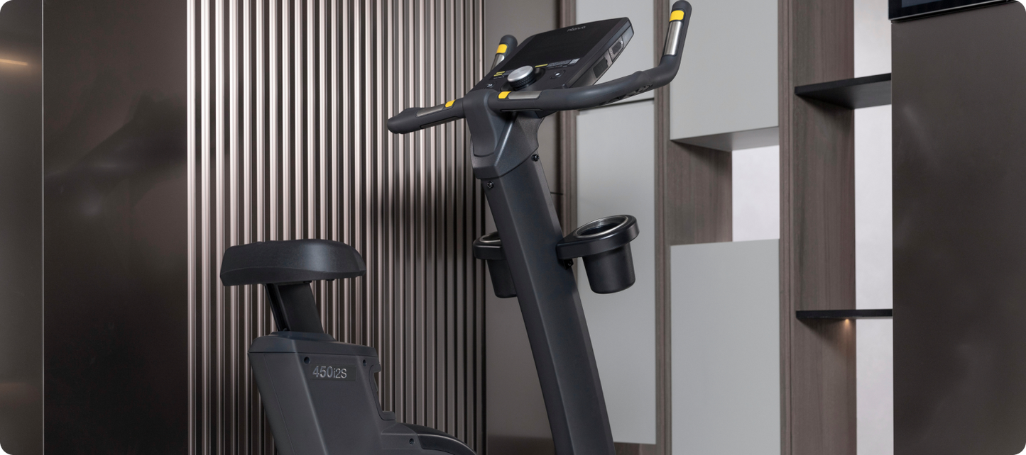 Intenza 450 Upright Bike with i2 Console Intenza Fitness