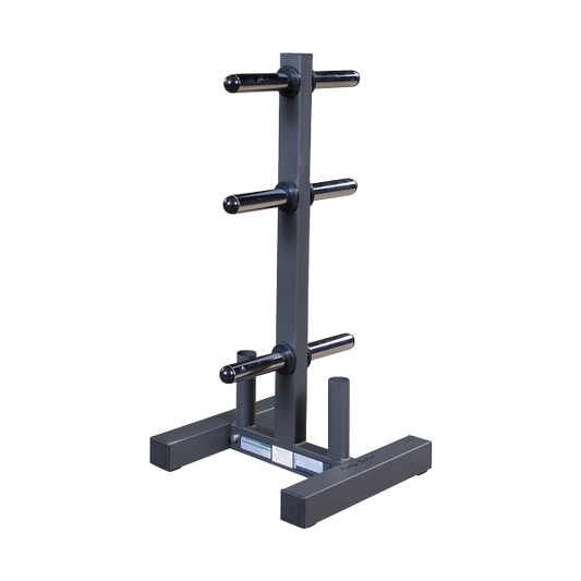 WT46 - Body-Solid Olympic Plate Tree & Bar Holder - Body-Solid Body-Solid