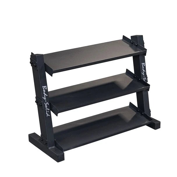 Body-Solid GDR34B Vinyl and Neoprene Dumbbell Rack - Pure Craft Industries
