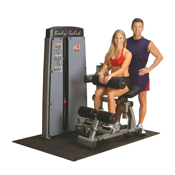 Body-Solid ProDual Ab and Back Machine with 310 lb Stack - Pure Craft Industries