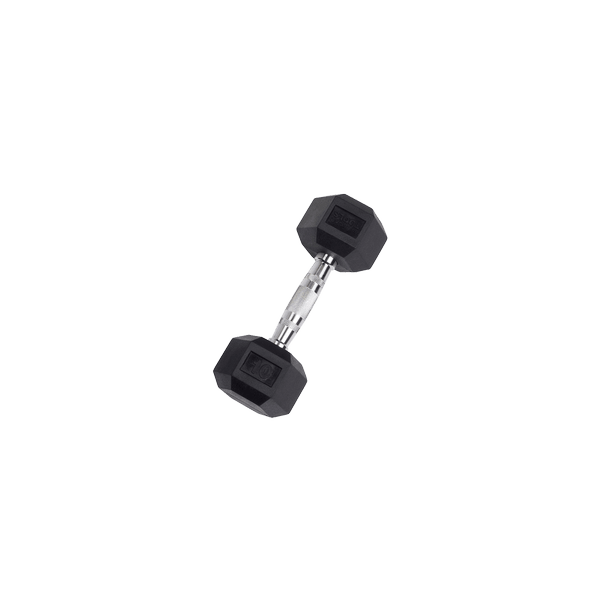 Body-Solid SDR10 Rubber Hex Dumbbell – 10 lb - Pure Craft Industries