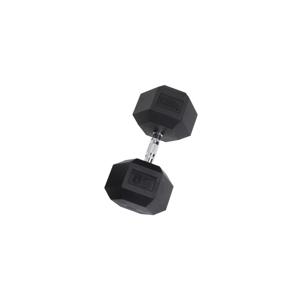 Body-Solid SDR85 Rubber Hex Dumbbell – 85 lb - Pure Craft Industries