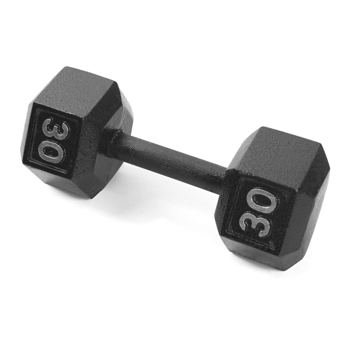 CAP 5 lb Cast Iron Hex Dumbbell | Black - Pure Craft Industries
