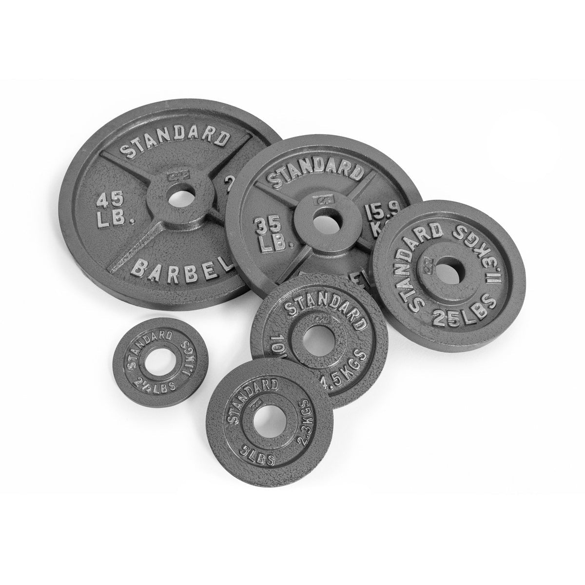 CAP Cast Iron Olympic Weight Plates - Pure Craft Industries