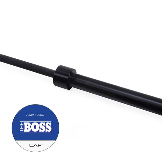 CAP The Boss Olympic Power Bar - Black Oxide