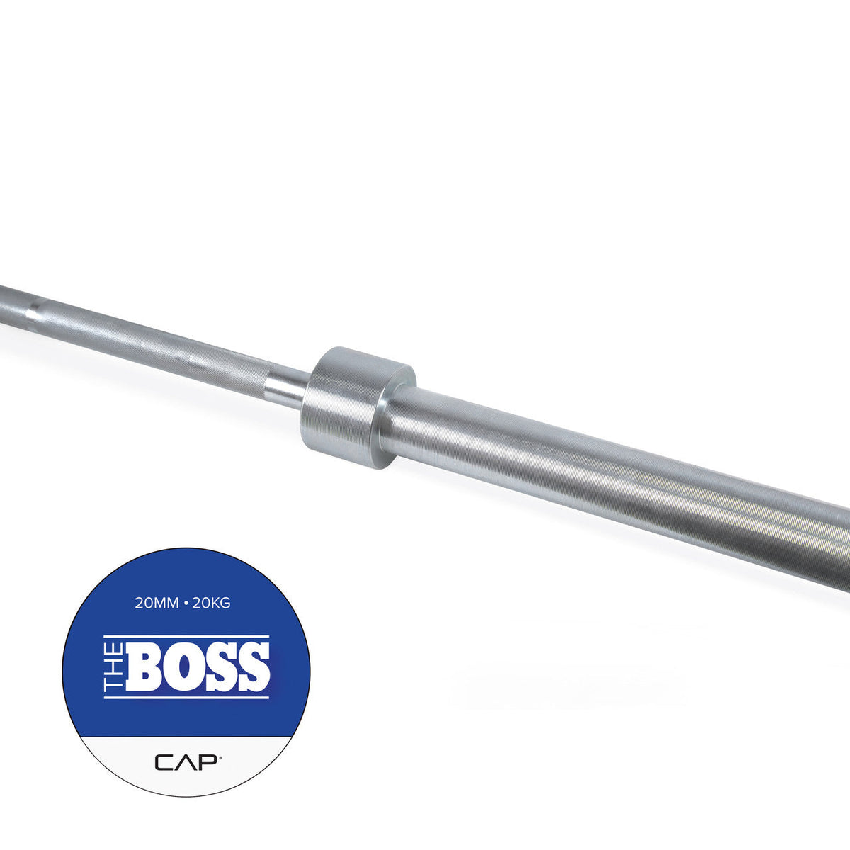 CAP The Boss Olympic Power Bar - silver zinc family view